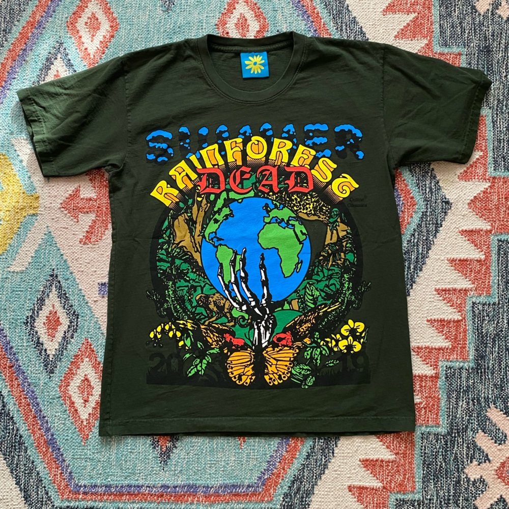 Online Ceramics x Dead and Company summer tour 2019 t-shirt, medium
